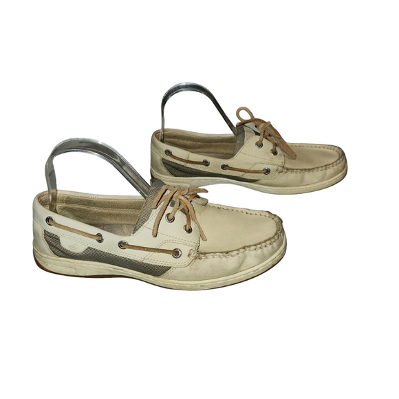Sperry Top-Sider Leather Boat Shoes - Picture 2 of 6